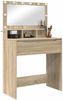 vidaXL Schlafzimmer-Frisiertische Sonoma-Eiche 80 x 39,6 x 135 cm 888969 Bild 3