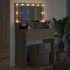 vidaXL Schlafzimmer-Frisiertische Sonoma-Eiche 80 x 39,6 x 135 cm 888969 Bild 4