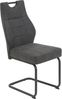Apollo Linda Esszimmer-/Küchenstuhl, Metall, Anthrazit, 4er Set Bild 3