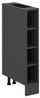 Küchenregal R-Line Anthrazit 15 cm ohne Arbeitsplatte Vicco Bild 5