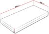 Beidseitige Federkernmatratze Hera 21 cm (Größe: 200x200 cm) Bild 2