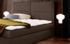 99rooms Charles Boxspringbett Velours JASMINE 120x200 cm Braun Bild 2
