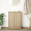 vidaXL Sideboard Sonoma-Eiche 57x34x76 cm Holzwerkstoff 861618 Bild 3