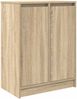 vidaXL Sideboard Sonoma-Eiche 57x34x76 cm Holzwerkstoff 861618 Bild 2