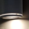 LED-Außenwandstrahler Spot ONE anthrazit, inkl. GU10-Leuchtmittel, 512 lm, Außenleuchte per Kabel vernetzbar, Aluminium, 6,7 W Bild 4