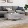 Couchtisch, Sofatisch Grau Sonoma 80x80x31 cm Holzwerkstoff Bild 3