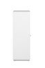 Finori Fyn 20C Regal, weiß | Regal für Wohnzimmer | Maß: B x H x T ca. 46 x 96,5 x 33,5 cm | Regal mit 2 Fächern und 1 Tür Bild 3