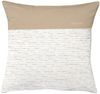 Hechter Paris Bettwäsche Renforce 0041307 QUERSTRICHE, taupe, 1x 155x220 cm + 1x 80x80 cm Bild 3