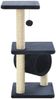 vidaXL Katzen-Kratzbaum Sisal 65 cm Dunkelblau 170550 Bild 3