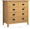 vidaXL Sideboard Hill 79x40x80 cm Massivholz Kiefer 288915 Bild 5