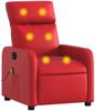 vidaXL Massagesessel Rot Kunstleder 374195 Bild 2