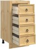 vidaXL Schrank SKI Honigbraun 40 x 46 x 81 cm Massives Kiefernholz 42007566 Bild 5