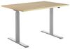 Topstar Sitz-/Steh-Schreibtisch, (B)1.800 mm elekt. höhenverstellbar Grau Bild 2