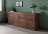 Sideboard Sheesham 200x40x80 smoked cherry gebeizt TORONTO #170 Bild 3