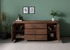 Sideboard Sheesham 200x40x80 smoked cherry gebeizt TORONTO #170 Bild 4