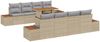 vidaXL Garten Essgruppe mit Kissen 9 pcs Beige und Grau 3350052 Bild 2
