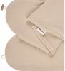 HOBEA-Germany Stillkissenbezug für Stillkissen 190cm Designs (Musselin beige) Bild 5