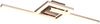 LED Deckenleuchte, Metall, nickel-matt, beweglich, B 54 cm Bild 2