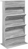 vidaXL Magazinregal Graues Sonoma 70 x 41 x 126 cm Holzwerkstoff 899532 Bild 2