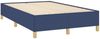 vidaXL Boxspringbett mit Matratze Blau 120x190 cm Stoff 3269943 Bild 4