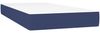 vidaXL Boxspringbett mit Matratze Blau 120x190 cm Stoff 3269943 Bild 5
