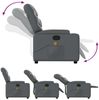 vidaXL Massagesessel Relaxsessel Grau Kunstleder 3206054 Bild 5