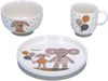 Sterntaler Kinder Porzellan-Geschirr-Set 3-tlg. Eddy & Happy - A Bild 5