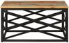 vidaXL Couchtisch 68x68x35 cm Altholz Massiv 330075 Bild 2