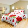 HOMELUX Bettwäsche 220x240 4teilig Bettbezüge 200x220 1er Set mit 50x70 2er Kissenbezüge, 4 teilig Bild 2