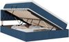 vidaXL Aufbewahrungsbett mit Matratze Blau 140 x 200 cm Holzwerkstoff 3370580 Bild 2