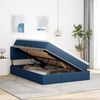 vidaXL Aufbewahrungsbett mit Matratze Blau 140 x 200 cm Holzwerkstoff 3370580 Bild 4
