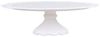 Tortenplatte Kuchenplatte weiß mit Fuß Shabby Chic Antique 63138 11 Bild 3