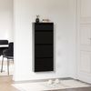 Schuhkipper Sokndal mit 4 Klappen Schwarz [en. casa] Bild 4