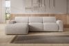 AX LIVING Couch Sofa L Form Didim mini Creme 310 cm breit, stilvoll L Bild 2