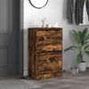 vidaXL Schuhschrank Räuchereiche 60x34x96,5 cm Holzwerkstoff 839949 Bild 3