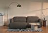 Selsey Tvoya Ecksofa mit Schlaffunktion, Ottomane links, Bouclé Braun Bild 2
