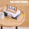 Beistelltisch 55x60 cm – minimalistischer runder Tisch aus MDF und Metall Bild 5