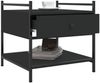 vidaXL Couchtisch Schwarz 50x50x50 cm Holzwerkstoff 833965 Bild 4
