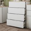 Kommode Betti Weiß/Sonoma 30 x 83.6 cm mit 4x Schublade Vicco Bild 5