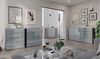 Kommode Owingen / Oakland, Glas, Holzwerkstoff, Silber, Grau, Schwarz, 83 x 102 x 42 cm Bild 5