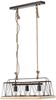 Brilliant Leuchten No. 93587-71 Pendelleuchte Narcy 3-flammig metallfarbend holz Bild 2