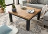 Couchtisch Wildeiche 90x90x45 natur geölt VILLANDERS #129 Bild 2