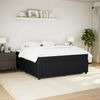 vidaXL Boxspringbett mit Matratze Schwarz 180x200 cm Samt 3285658 Bild 3