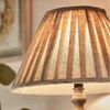 Mirabeau Tischleuchte Tischlampe Ponsardin antikgrau/leinen Bild 3