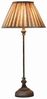 Mirabeau Tischleuchte Tischlampe Ponsardin antikgrau/leinen Bild 5
