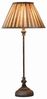 Mirabeau Tischleuchte Tischlampe Ponsardin antikgrau/leinen Bild 4