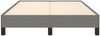 Einzelbettgestell Design für Erwachsene ohne Matratze Dunkelgrau 120x200 cm Stoff d4630e Bild 5
