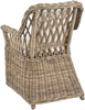 Garten Sessel MAROS II Rattan Natürlich Bild 5