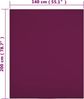 vidaXL Spannbettlaken 2 Stk. Jersey Bordeauxrot 140x200 cm Baumwolle 136255 Bild 4