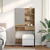 vidaXL Schminktisch mit Spiegel Artisan-Eiche 74,5x40x141 cm 857008 Bild 3